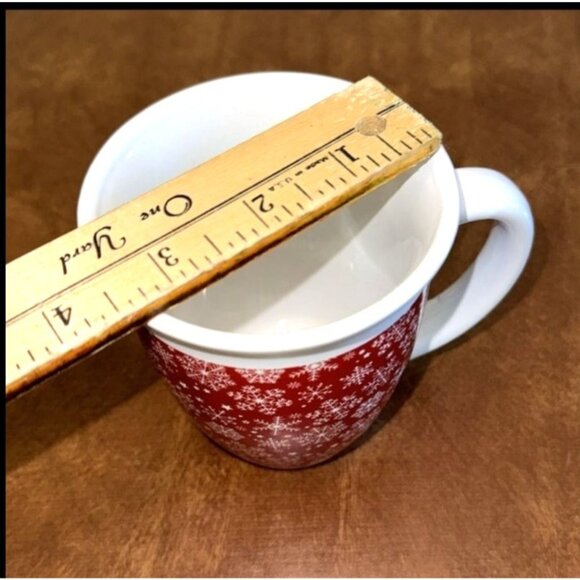 Set Of 6 Merry Christmas Themed Ceramic Coffee Mugs - Picture 12 of 16